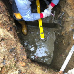 Construction d'un Mur de Soutènement en Blocs de Béton pour un Terrain en Pente Fos-sur-Mer